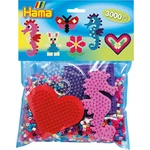 Hama H4412 Mix korálků a podložek Midi