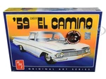 Skill 2 Model Kit 1959 Chevrolet El Camino 2 in 1 Kit "Original Art Series" 1/25 Scale Model by AMT