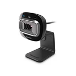 Webkamera Microsoft LifeCam HD-3000 (T3H-00013) čierna webová kamera • rozlíšenie 720p • všesmerový mikrofón • technológia TrueColor • univerzálny sto