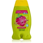 Avon Naturals Kids Swirling Strawberry pěna do koupele a sprchový gel 2 v 1 pro děti 250 ml