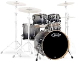 PDP by DW Concept Shell Pack 5 pcs 22" Silver to Black Sparkle
