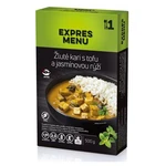 EXPRES MENU Žluté kari s tofu a jasminovou rýží 500 g