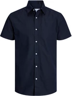 Jack&Jones Pánská košile JJJOE Slim Fit 12248201 Navy Blazer S