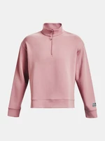 Under Armour UA Summit Knit 1/2 Zip Mikina Růžová