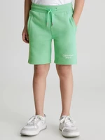 Calvin Klein Jeans Kraťasy dětské Zelená
