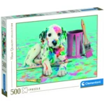 Clementoni 35150 - Puzzle 500 Legrační dalmatin