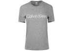 Calvin Klein sivé dámske tričko S/S Crew Neck