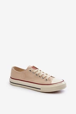 Men's Low Sneakers Big Star Beige