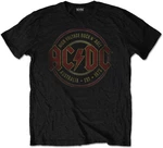 AC/DC Tričko Est. 1974 Unisex Black M