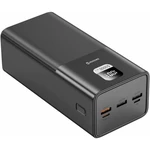 Powerbanka Swissten 50 000 mAh, 65/100W USB-C, čierna