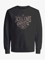Men's Black Sweatshirt Jack & Jones Eric - Men