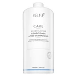 Keune Care Silver Savior Conditioner neutralizujúci šampón pre platinovo blond a šedivé vlasy 1000 ml