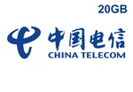 China Telecom 20GB Data Mobile Top-up CN
