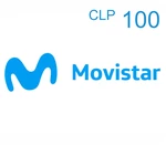 Movistar 100 CLP Mobile Top-up CL