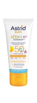 Astrid Dětský krém na obličej a tělo na opalování SPF 50 Sun 75 ml