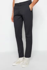Trendyol Anthracite Slim Fit Chino Trousers