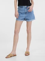 Orsay Light Blue Women's Denim Shorts - Women's