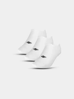 Dámské krátké ponožky casual (3 Pack) 4F - bílé