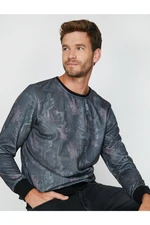 Koton Sweatshirt - Gray - Relaxed fit