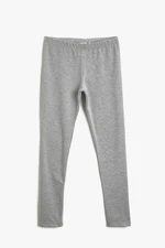 Koton Girls' Gray Leggings