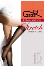 Gatta stretch Podkolenky One size grafitová (tmavě šedá)