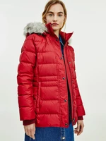 Red Women's Down Winter Jacket Tommy Hilfiger - Női