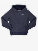 Levi&#39;s Dark blue Kids Striped Zippered Sweatshirt and Hoodie Levi&#39;s® - Boys