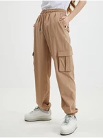 Light brown women's sweatpants Noisy May Kirby - Women's