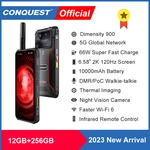 CONQUEST S23 5G 108MP Camera 12GB 256GB 66W Fast Charging Thermal Imaging Night Vision Smartphone IP68 Waterproof Mobile Phone