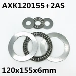 1pcs AXK120155+2AS Thrust Needle Roller Bearing 120x155x4 mm Thrust Bearing Brand New High quality