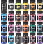 50ml Natural Mica Mineral Handmade Soap Colorful Pearlescent Powder Pigment Coloring Dye DIY UV Epoxy Resin Nail Art Decoration