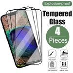 4PCS Tempered Glass for iPhone 14 13 12 11 Pro XR X XS Max Screen Protector on for iPhone 14 Pro Max Mini 7 8 6 6S 14 Plus