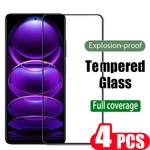 4Pcs 9D Tempered glass For Redmi note 12 Discovery 11 SE 11E 11T 11S 11R pro plus Speed Turbo protective film screen protector