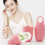 1pcs Silicone Ice Face Roller Face Massage Tool Removing Puffiness Anti Eye Bag Portable Cylindrical Ice Coating Mold Skin Care