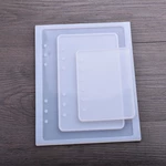 1 PCS A5 A6 A7 Notebook Silicone Mold DIY UV Epoxy Resin Mould