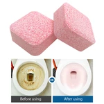 Automatic Toilet Bowl Cleaner Effervescent Tablet For Toilet Fast Remover Urine Stain Deodorant Yellow Dirt Toilet Cleaning Tool