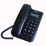 Corded telephone,Black Caller ID Telephone,Basic Desk/Wall Mountable Analog Landline Phone for Home