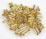 200 pairs = a lot 4mm Gold Bullet Banana Connector Plug for RC Battery DU0084