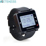 Retekess T128 Watch Receiver Wireless Pager Waiter Calling System 433.92MHz For Hookah Restaurant Equipment Cafe Bar Hotel Club
