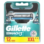 GILLETTE Mach3 Náhradní hlavice 12 ks