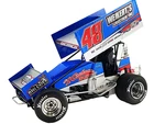Winged Sprint Car 48 Danny Dietrich "Cochran Expressway - Weikerts Livestock Inc" Gary Kauffman Racing "World of Outlaws" (2023) 1/18 Diecast Model C