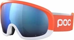 POC Fovea Race Zink Orange/Hydrogen White/Partly Sunny Blue Okulary narciarskie