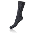 Bellinda 
NORWEGIAN STYLE SOCKS - Men's winter socks of Norwegian type - black