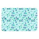 Jasnoniebieski dywanik łazienkowy 39x60 cm Terrazzo – Artsy Doormats