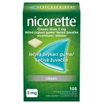 NICORETTE Classic 2 mg Léčivá žvýkací guma 105 kusů