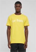 Men's T-shirt Los Angeles - yellow