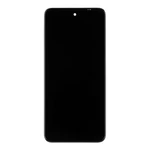 LCD + dotyk + přední kryt pro Motorola Moto G53, black