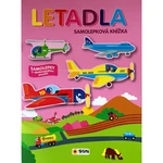 Letadla - samolepková knížka pro opak. lepení