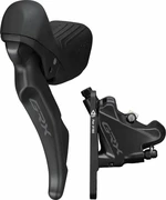 Shimano GRX Dual Control Hydraulic Disc Brake Lever Set STRX610L/BRRX820F Vlevo 2 Řazení