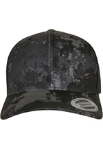 YP Classics® Veil Camo™ Retro Trucker Cap Poseidon Black